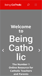 Mobile Screenshot of beingcatholic.com.au